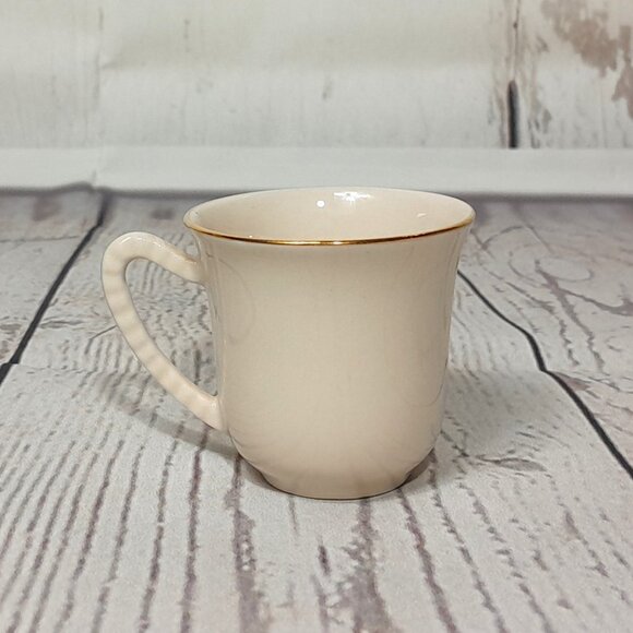 Demitasse Tea Cup And Saucer 1903 Cadillac New York State Thruway Porcelain - Picture 3 of 14